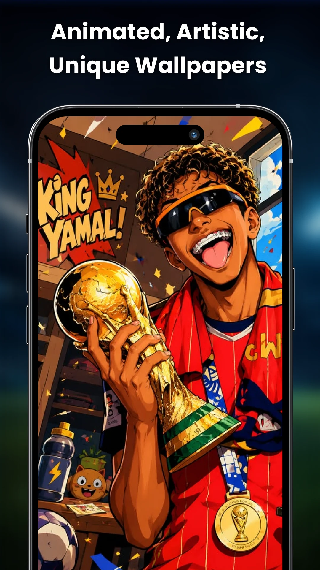 Lamine Yamal Wallpaper 8K 2026 screenshot