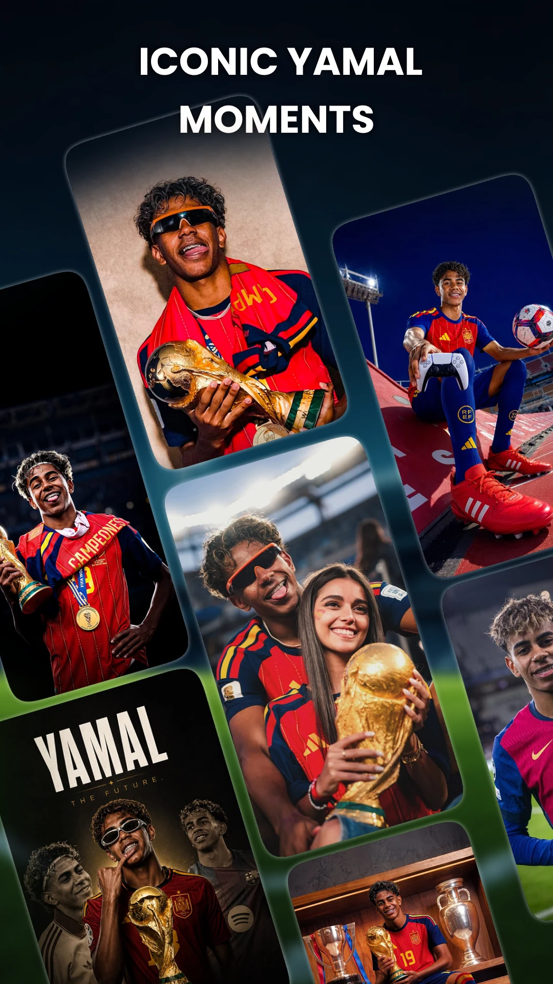 Lamine Yamal Wallpaper 8K 2026 screenshot